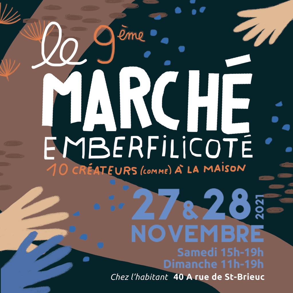Le Marché Emberlificoté à Rennes (35) // 27 & 28 novembre 2021